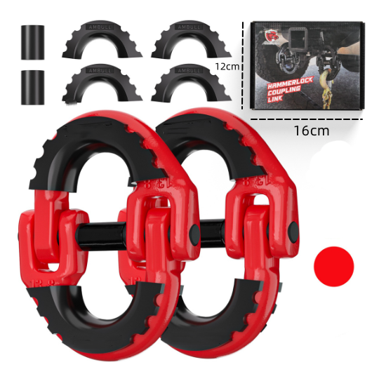 1/2" Safety Chain Connector Link Tow Hitch Hammerlock Coupling Link