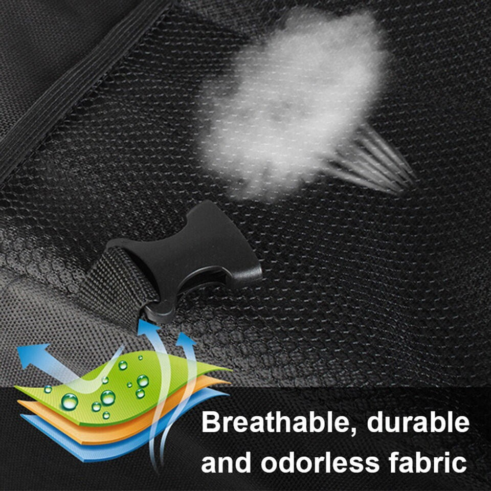 50L Car Boot Organiser Partition Collapsible Storage Box Trunk Bag Tool Storage