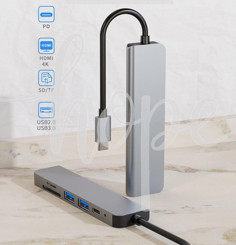 6in1/8in1/11in1 USB-C Type C Hub HDMI USB 3.0 HUB Adapter For MacBook Pro iPad