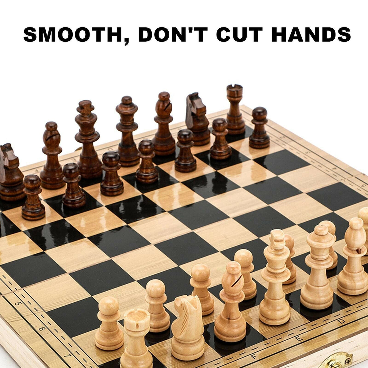 Chess Board Games Folding Large Chess Wooden Chessboard Set