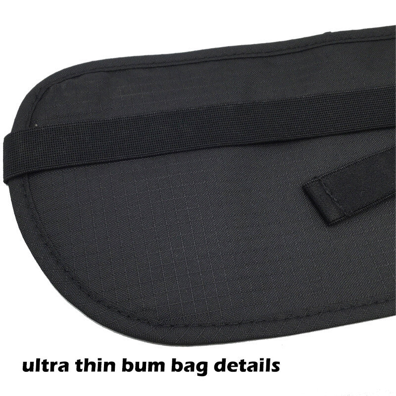 Unisex Waist Bum Bag Men Women Fanny Pack Holiday Travel Money Belt Pouch Wallet