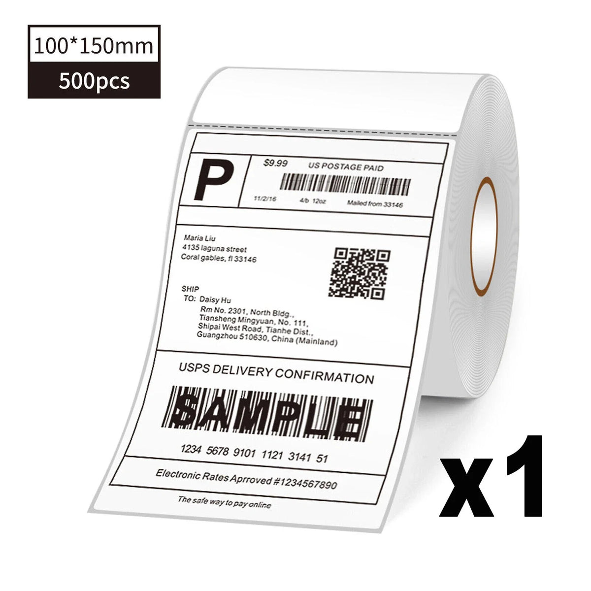 Only Label Soonmark M4201 Direct Label Thermal Printer Shipping Label