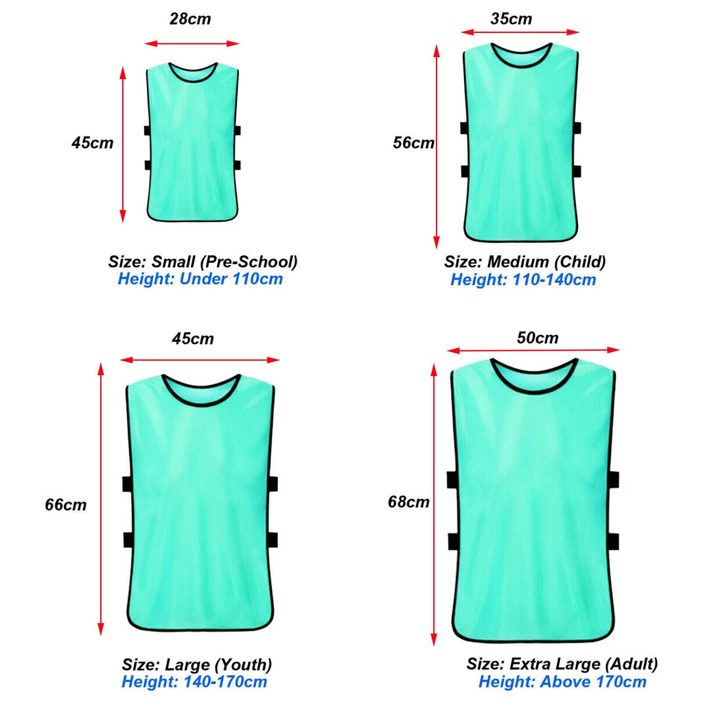Sports Training Bibs Vests Group Team Bibs Cricket