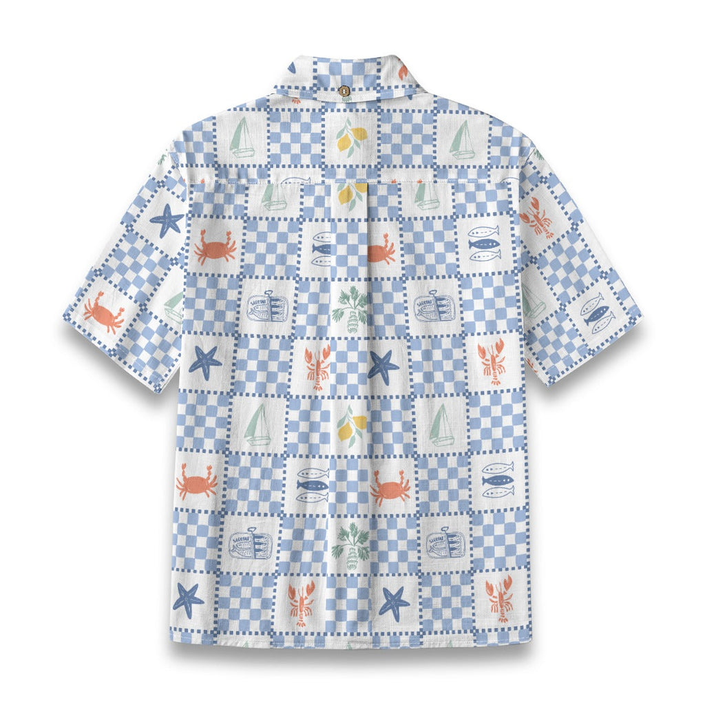 Mediterranean Checkered Shirt
