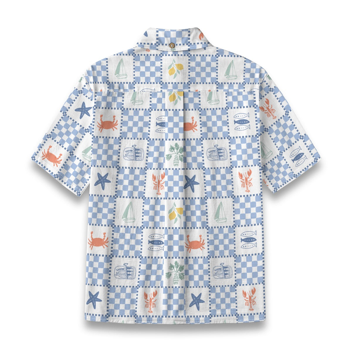 Mediterranean Checkered Shirt