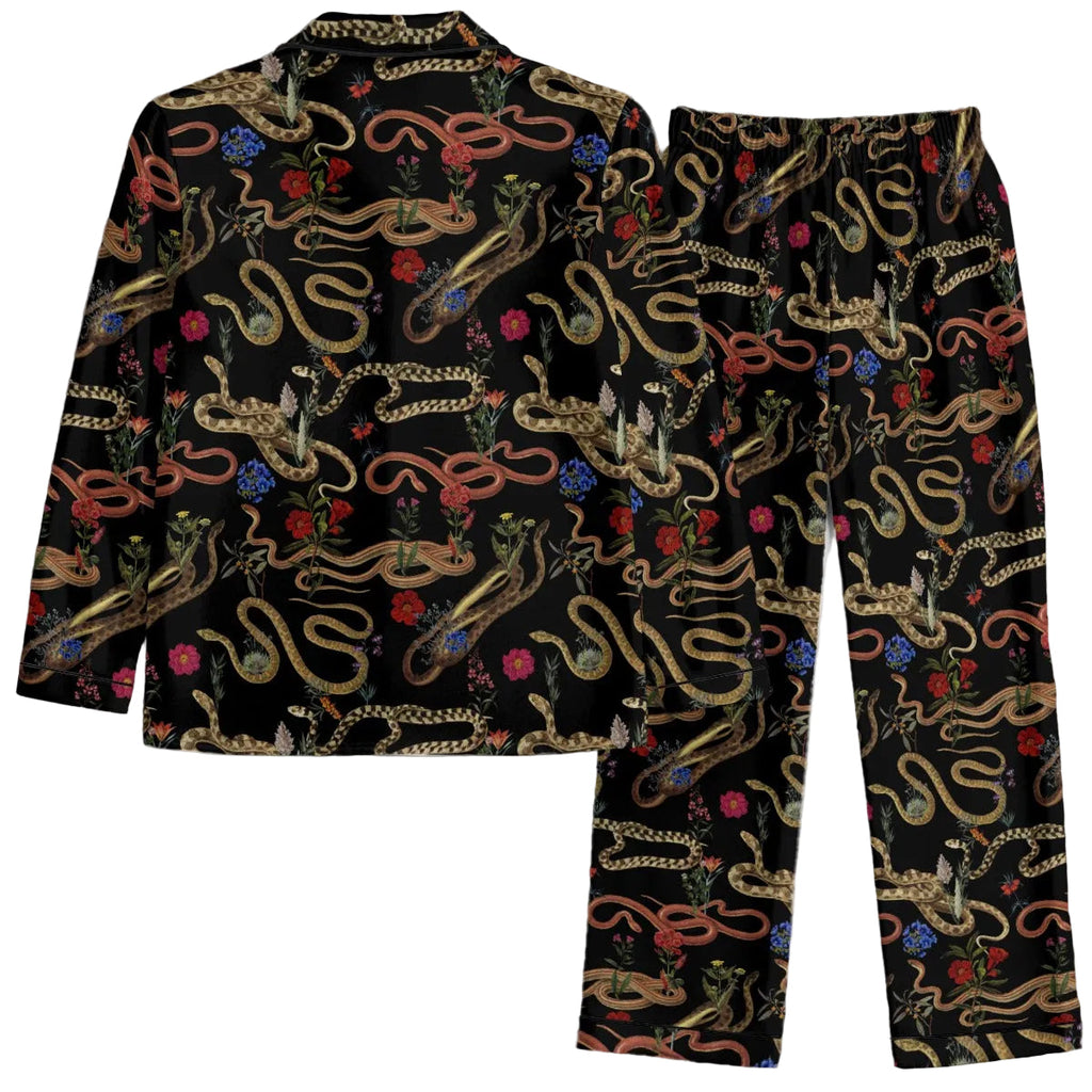 Snake and Flower Womens Pyjamas