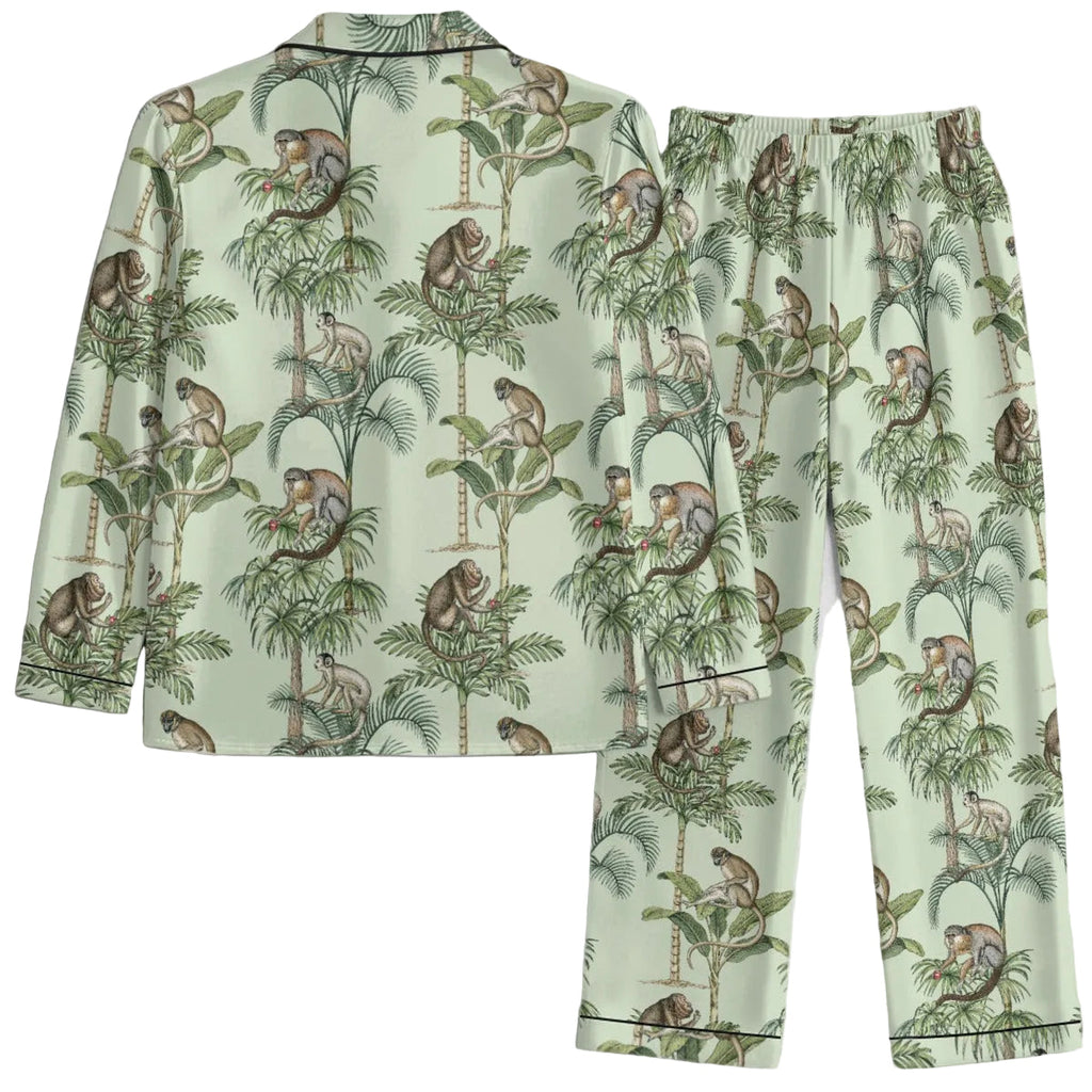 Green Monkey Womens Pyjamas