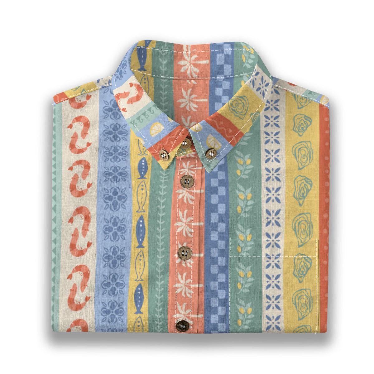 Lemon, Prawn and Oyster Shirt