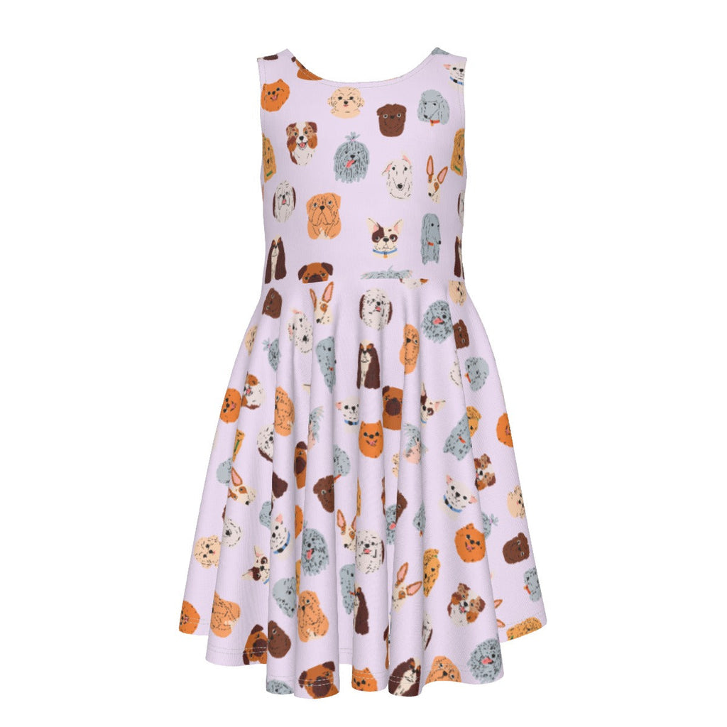 Parisian Puppy Sun Dress
