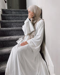 Khatijah Abaya - White