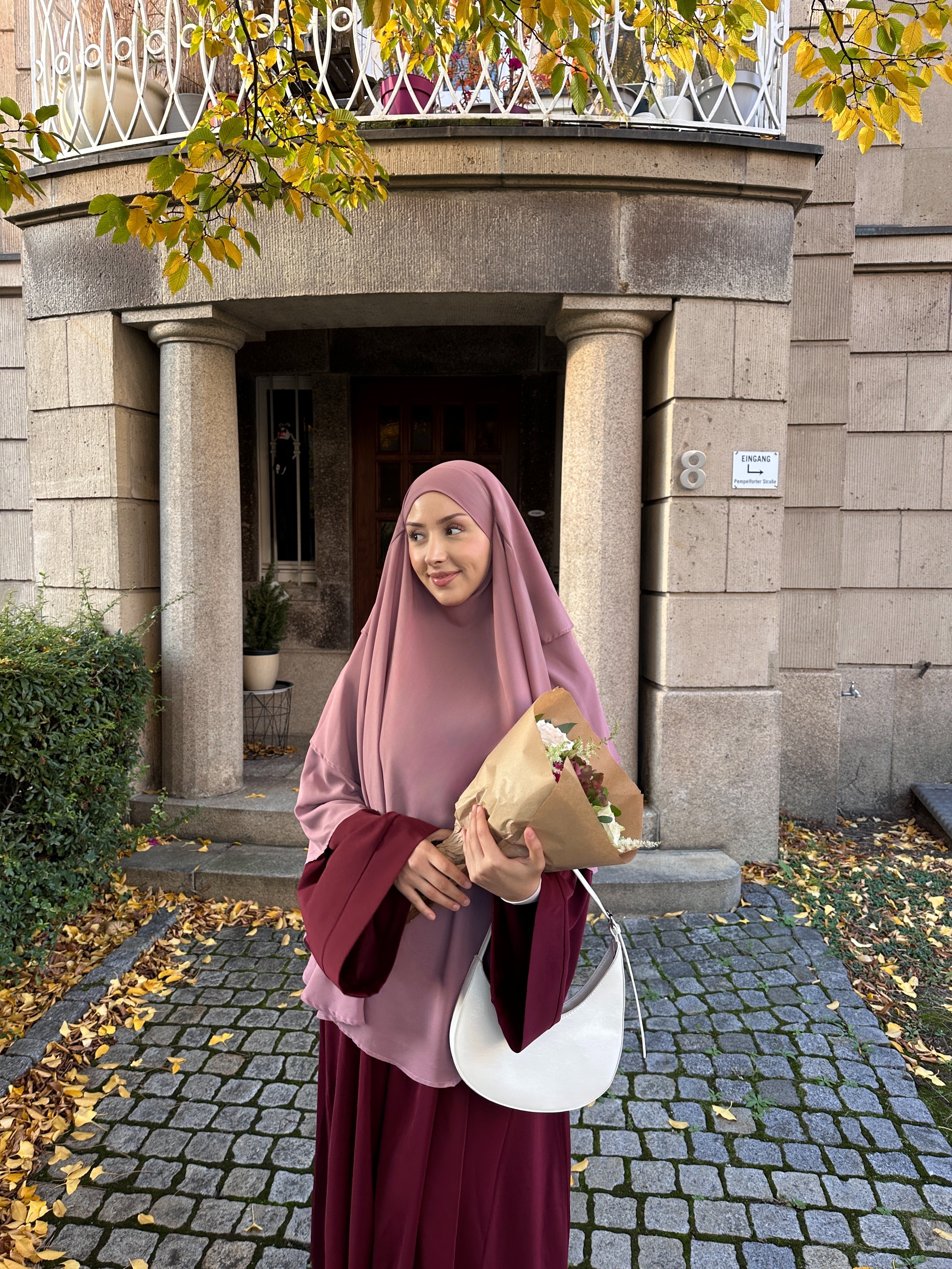 Khatijah Abaya - Maroon