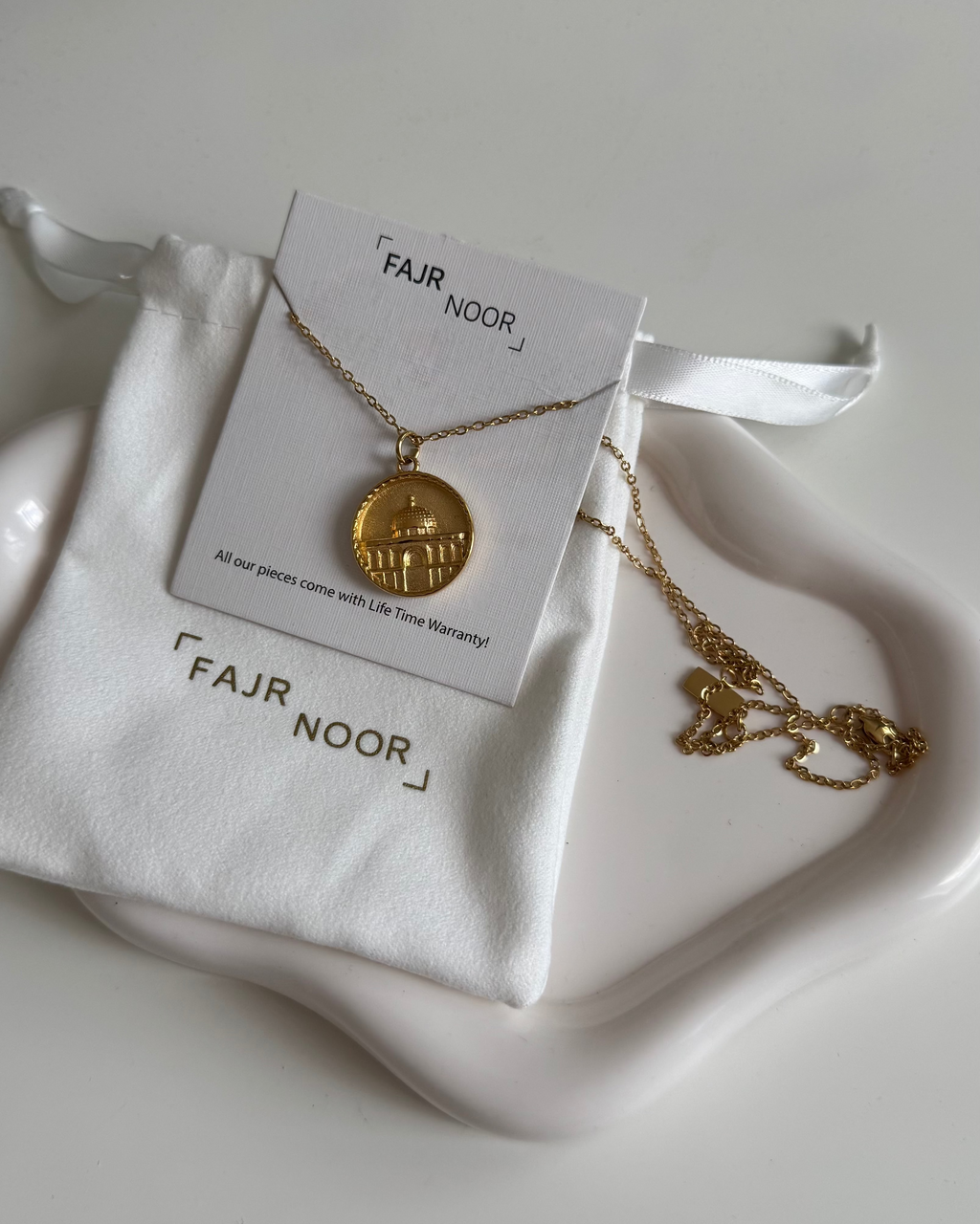 Palestine Dome of Rock Necklace