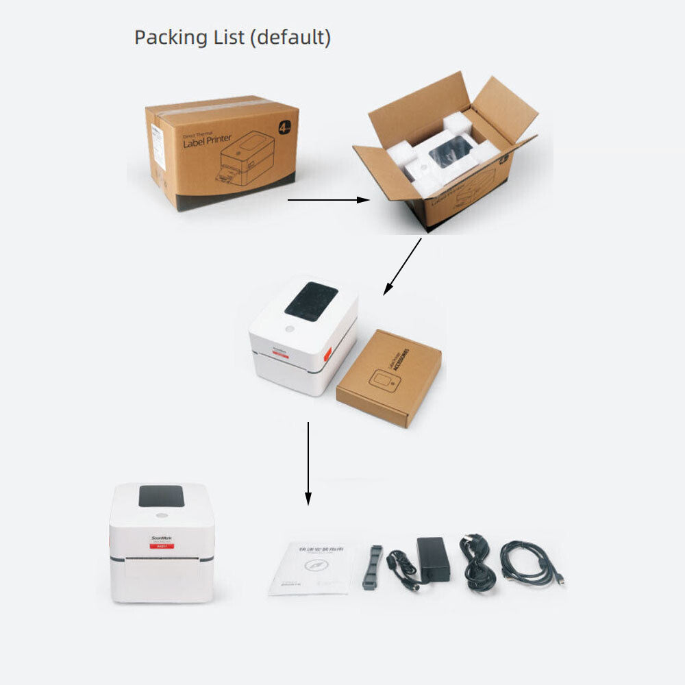 Soonmark M6 M4201 Direct Label Thermal Printer