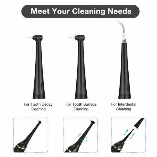 Electric Dental Calculus Remover Tartar Scaler Scraper Tooth Cleaner New