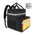 Food Delivery Backpack, Large Expandable Insulated Hot Pizza Bags