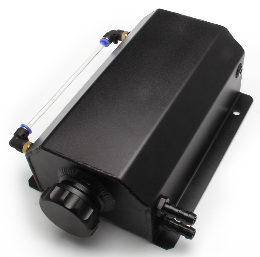 Coolant Overflow Tank 2L Aluminum Universal Radiator Overflow Tank