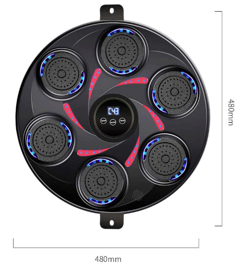 Electronic Music Boxing Wall Target Smart Combat Training Machine Bluetooth NEW