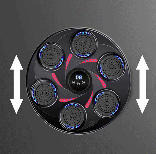 Electronic Music Boxing Wall Target Smart Combat Training Machine Bluetooth NEW