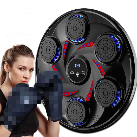 Electronic Music Boxing Wall Target Smart Combat Training Machine Bluetooth NEW