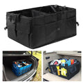 50L Car Boot Organiser Partition Collapsible Storage Box Trunk Bag Tool Storage
