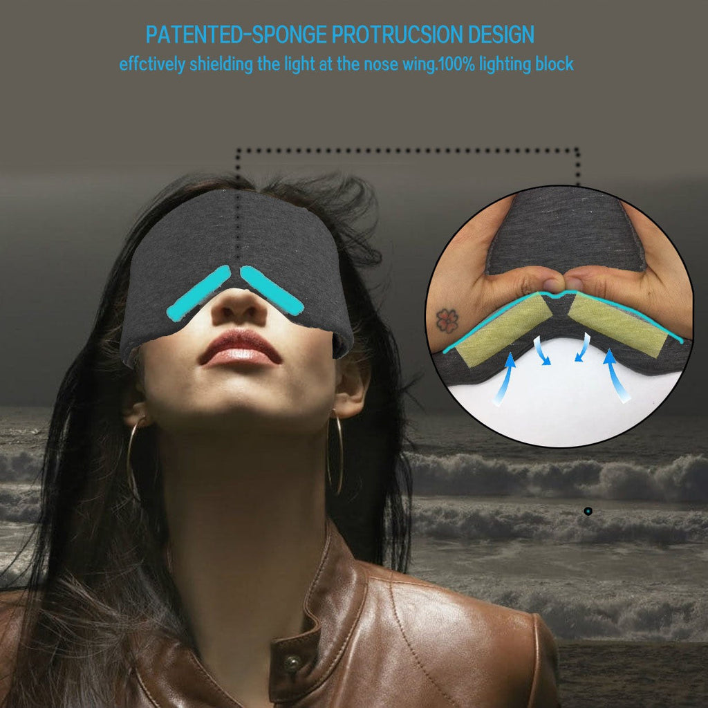 Large Sleep Masks Blindfold Cotton Comfortable Eye Cover