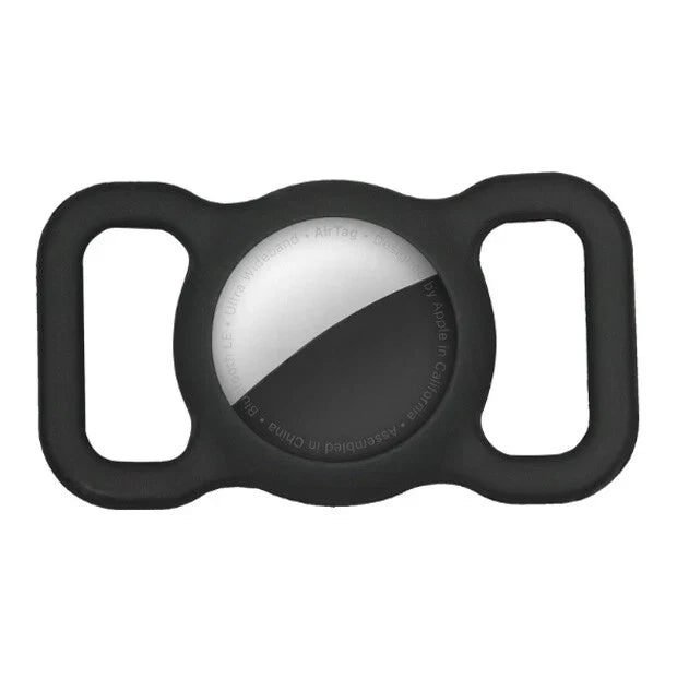 Pet Airtag Dog Cat Collar Holder Silicone for Apple Air Tag Protective Case