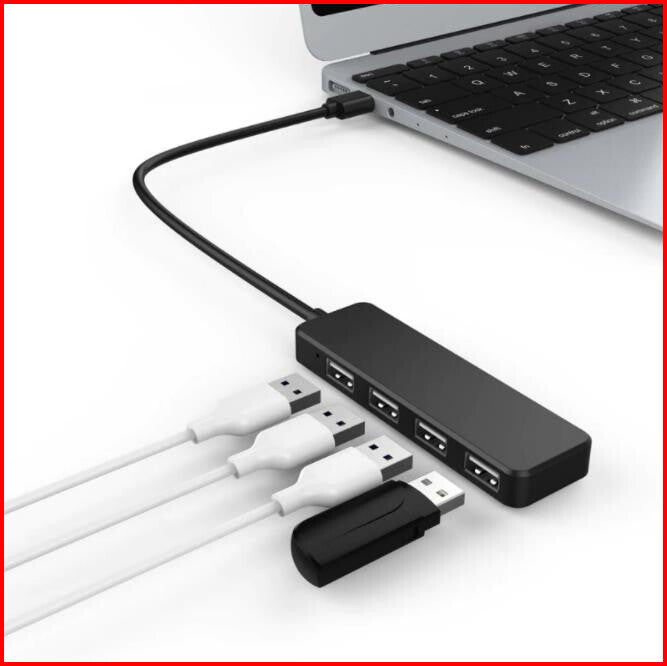 USB C Type-C HUB adapter Connector 4 ports to USB 3.0 2.0 OTG