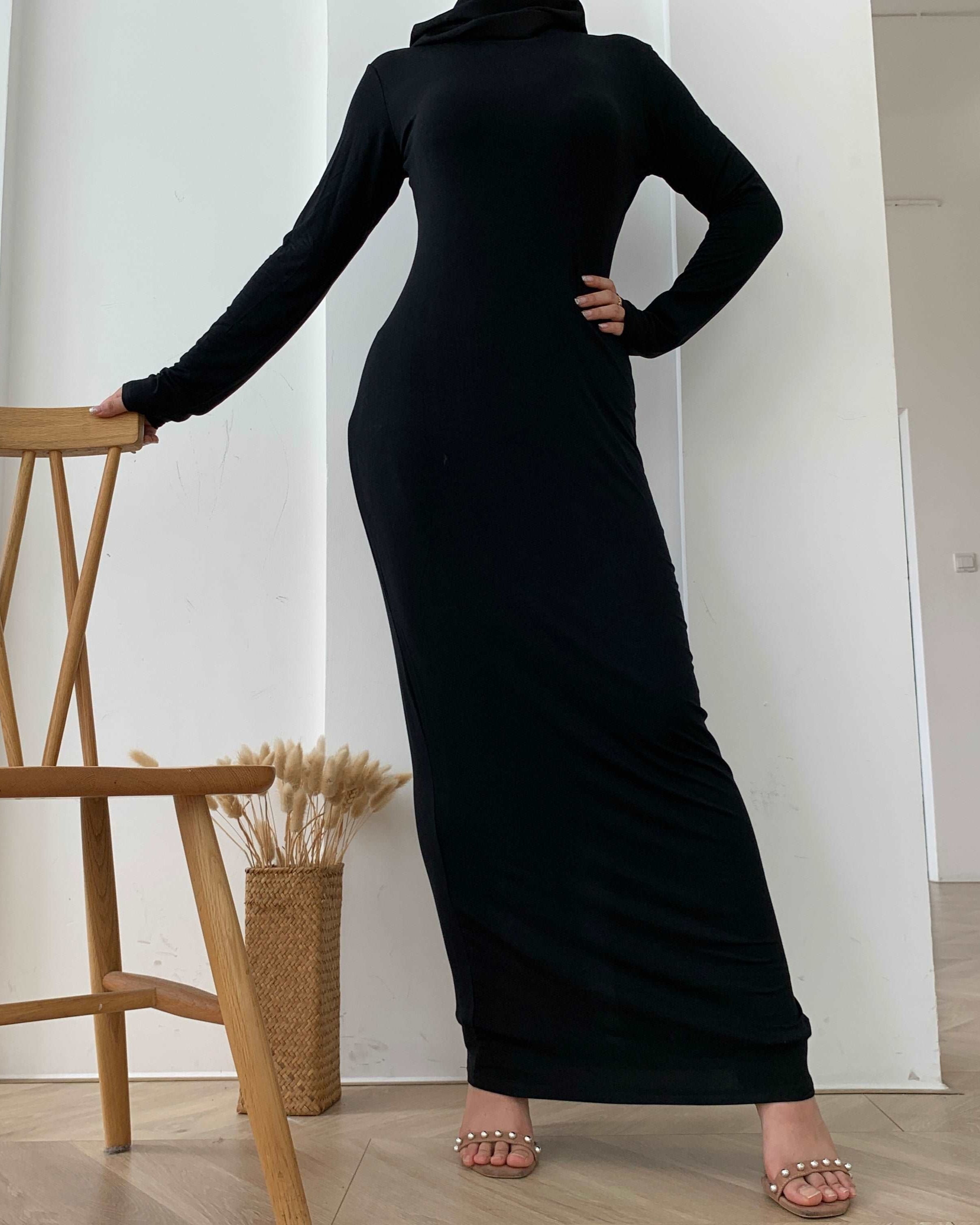 Black Slip Dress