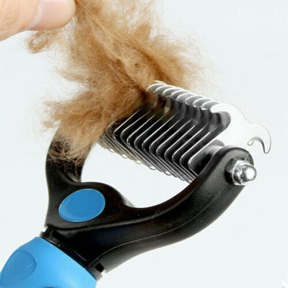 Dog Pet Cat Grooming Comb Brush Undercoat Rake Dematting Deshedding