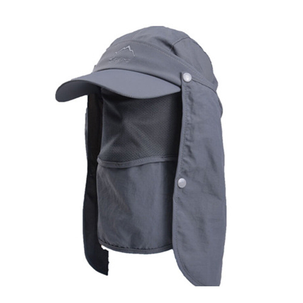 Unisex Camping Hiking Fishing Mask Hat Cap UV Protection Outdoor Fly Proof Cover