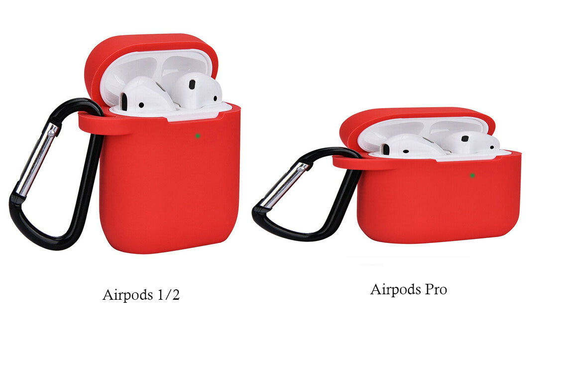 For Apple Airpods 1 2 Headphone Case Silicone Cover Gel Skin
