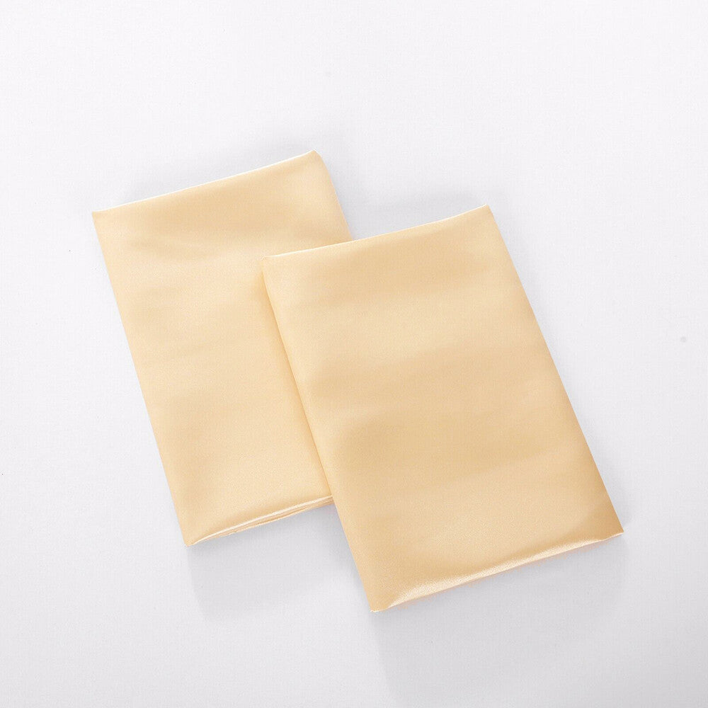 2pcs Satin Pillow Case Pillowcase Cushion Covers
