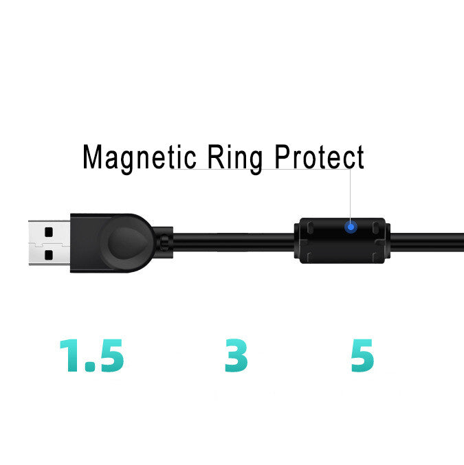 Universal USB 2.0 Type A Male to B Printer Cable for HP Canon Dell Brother Epson