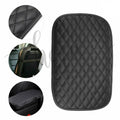 Car Armrest Cover Pad Pu Leather Cushion Mat Center Console Box Pad Protector