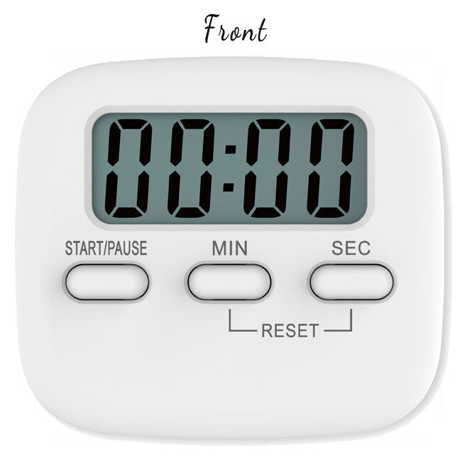 Kitchen Timer LCD Digital Magnetic Loudly Alarm Countdown 99min