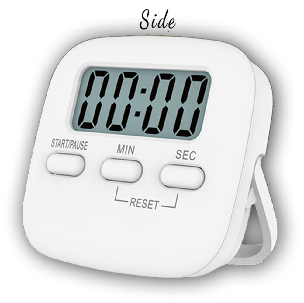 Kitchen Timer LCD Digital Magnetic Loudly Alarm Countdown 99min