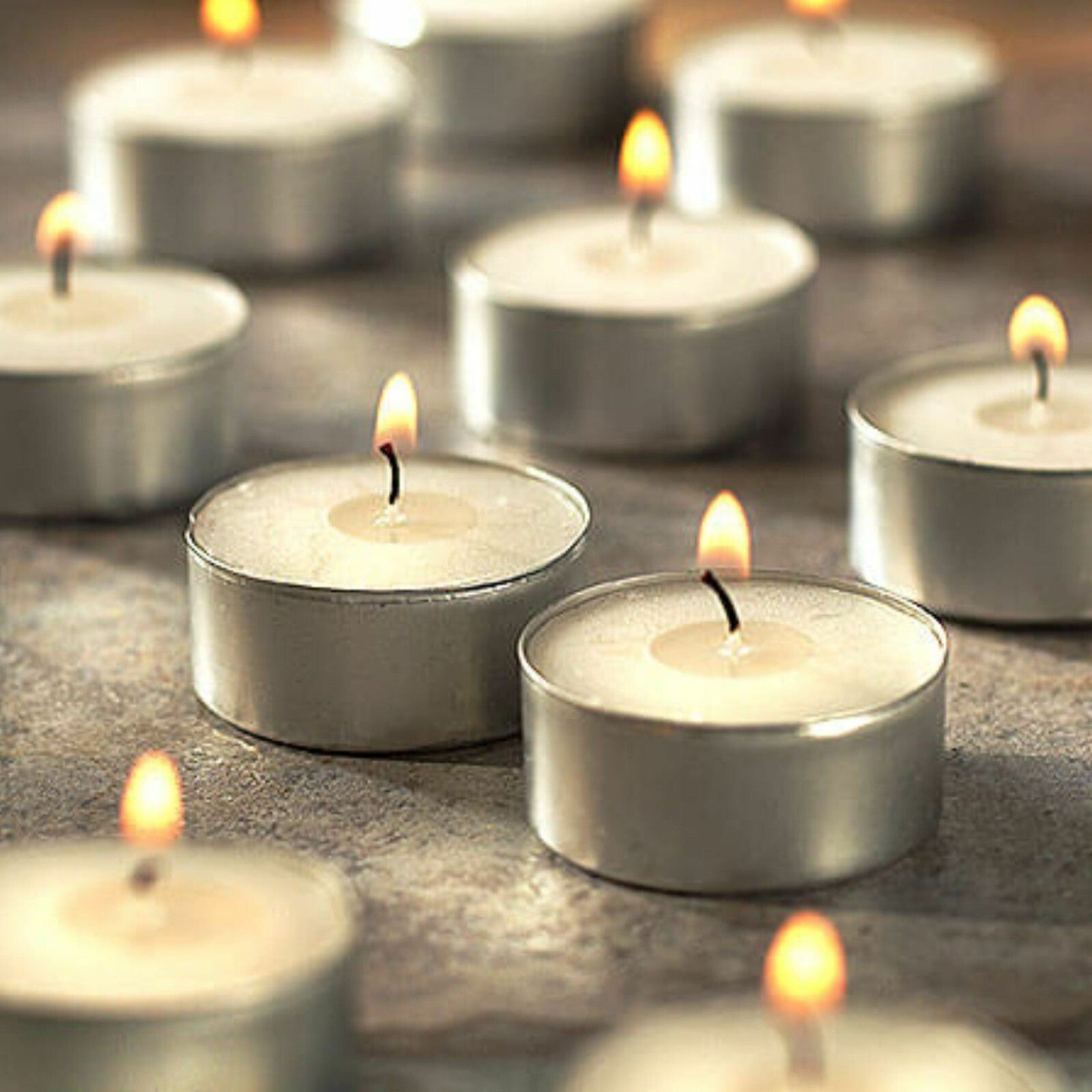 Tea Light Candles Tealight Wedding Candle Bulk Tealights Hour Party 4/9 Hours