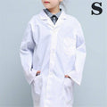 Kids White Lab Coat Doctors Scientist Children Fancy Dress Costume Girls Boys