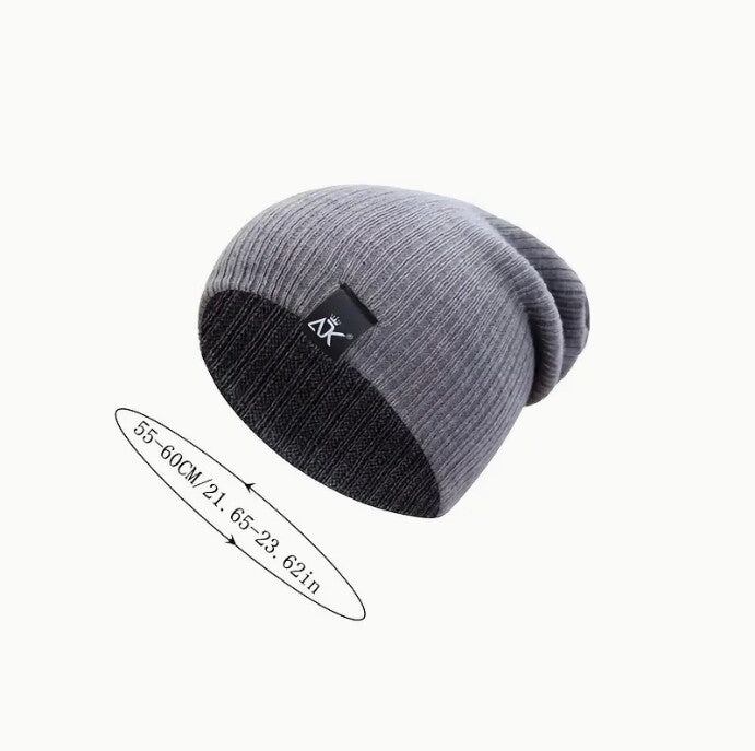 Men Women Mini Fisherman Beanie Winter Spring Hat Soft Knitted Docker Skull Cap