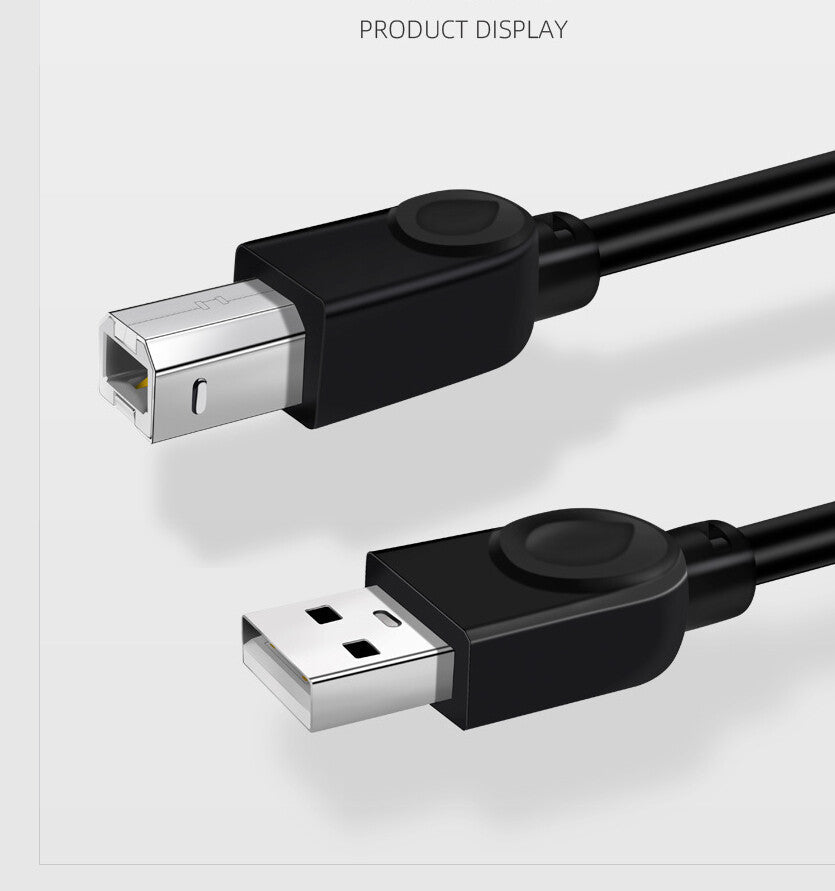 Universal USB 2.0 Type A Male to B Printer Cable for HP Canon Dell Brother Epson