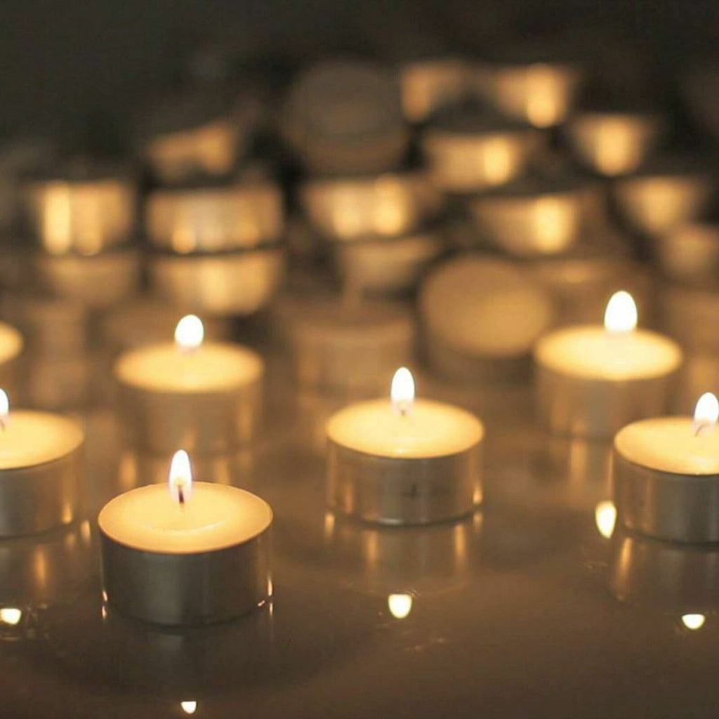 Tea Light Candles Tealight Wedding Candle Bulk Tealights Hour Party 4/9 Hours