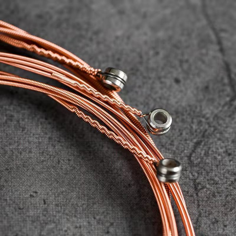 Acoustic Music Guitar Strings Steel Premium Light Universal 6Pcs