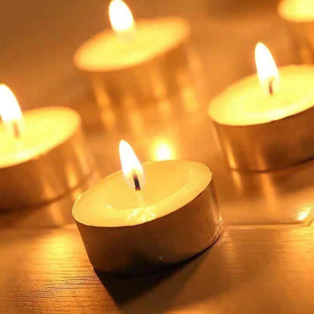 Tea Light Candles Tealight Wedding Candle Bulk Tealights Hour Party 4/9 Hours