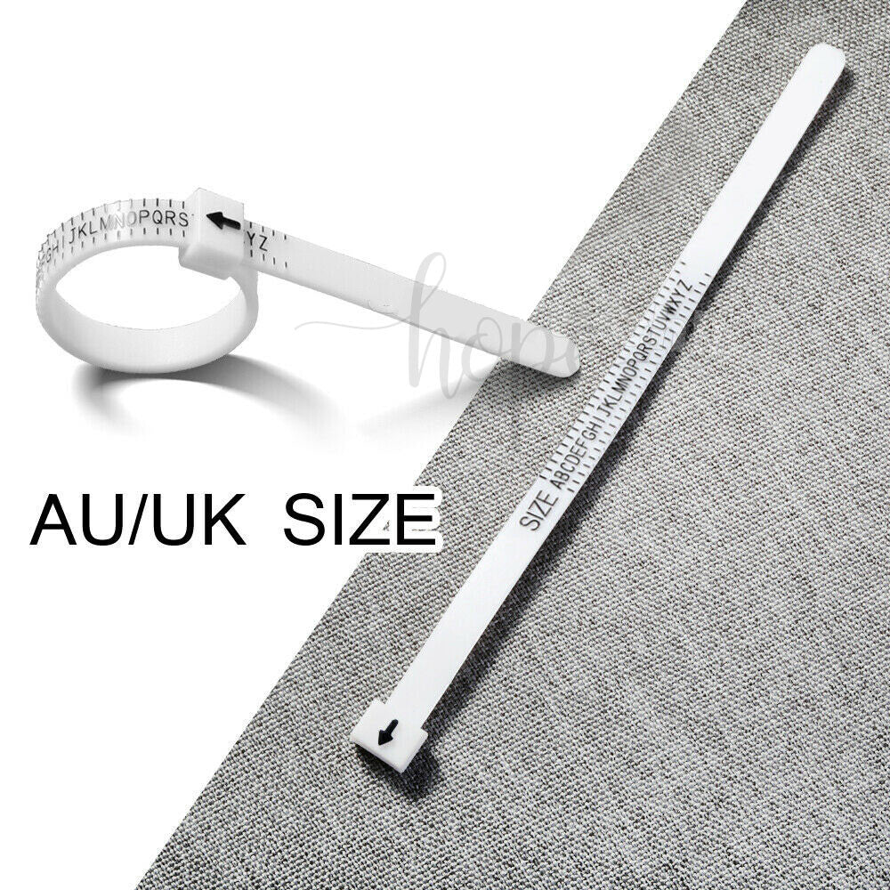Ring Sizer Adjuster for Women/Men Measurement Tool Finger Sizes in AU UK US CA