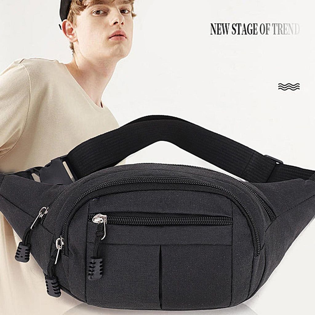 Unisex Waist Bum Bag Men Women Fanny Pack Holiday Travel Money Belt Pouch Wallet