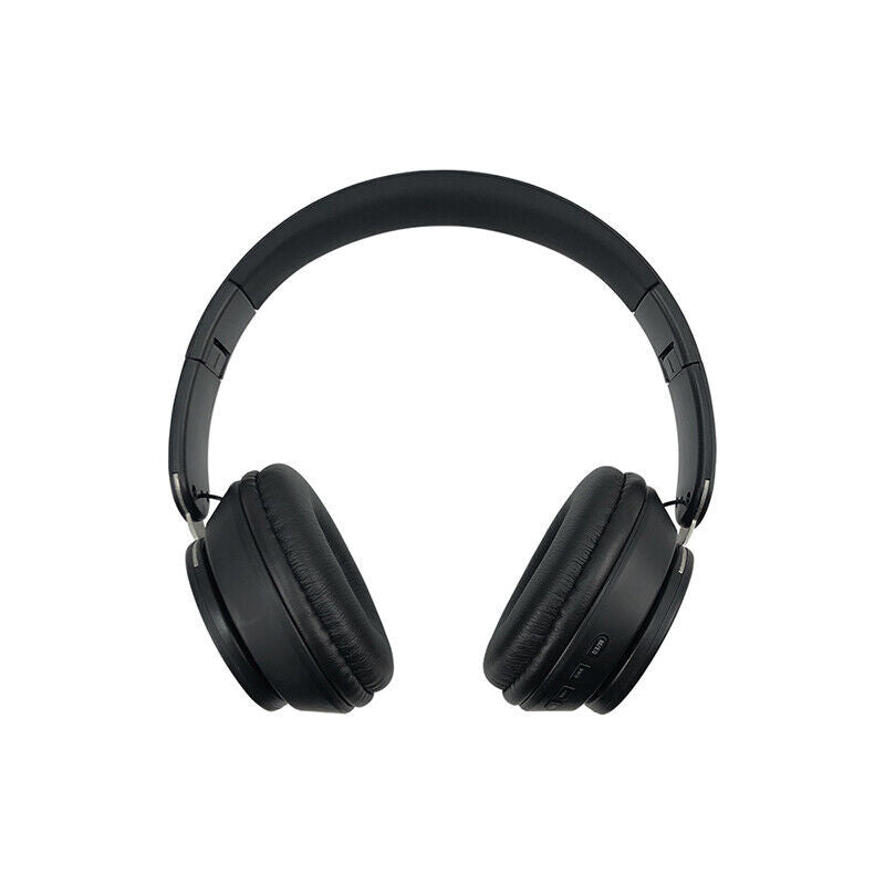 Black Wireless Headphones Bluetooth 5.1 Gaming Sports Earphones Gift Kids Hifi Stereo