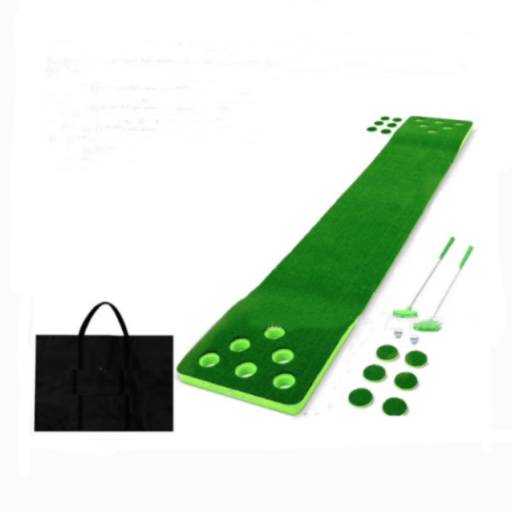 Golf Pong Putting Game Set with Balls for Indoor & Outdoor, Golf Putting