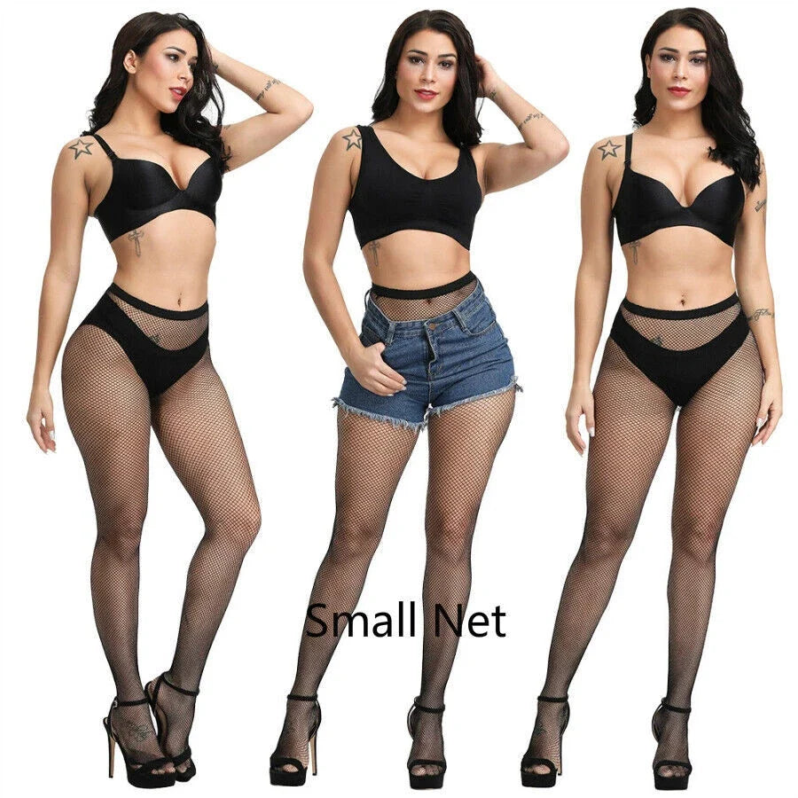 Women Fishnet Stockings Pantyhose Mesh Fishnets Tights Anti Hook Nylon Panty