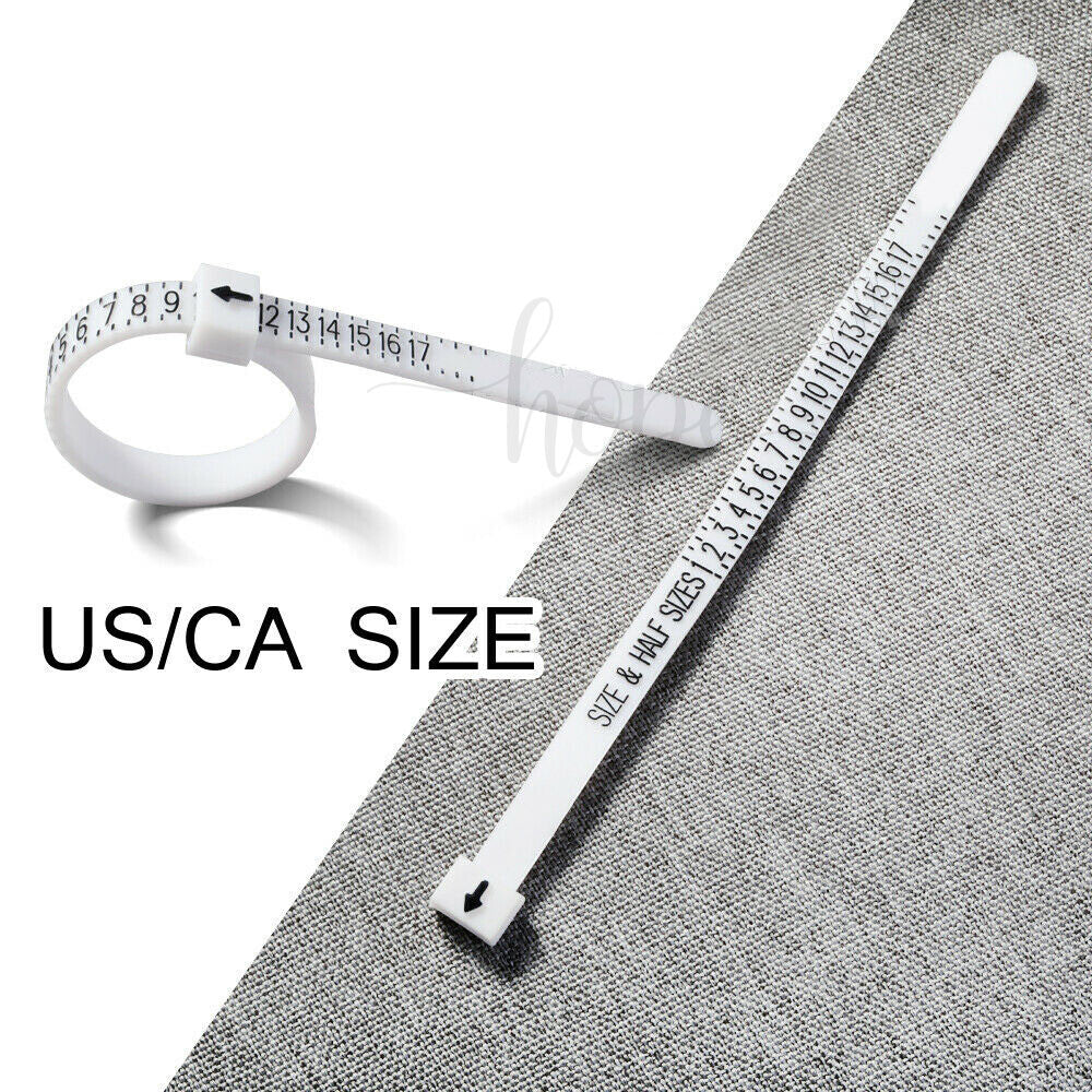 Ring Sizer Adjuster for Women/Men Measurement Tool Finger Sizes in AU UK US CA
