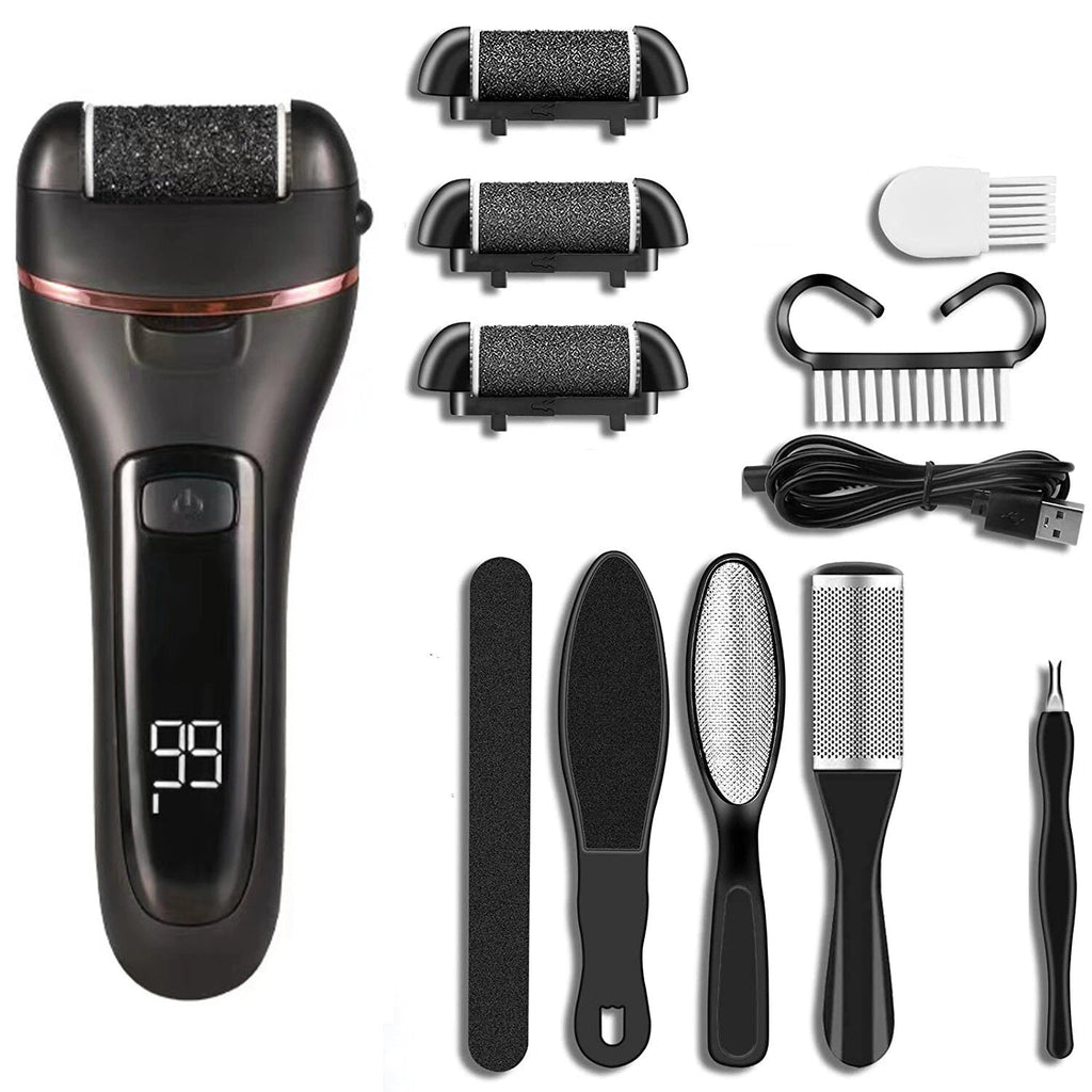 Electric Foot Grinder Foot File Hard Dead Skin Callus Remover Pedicure Care Kit